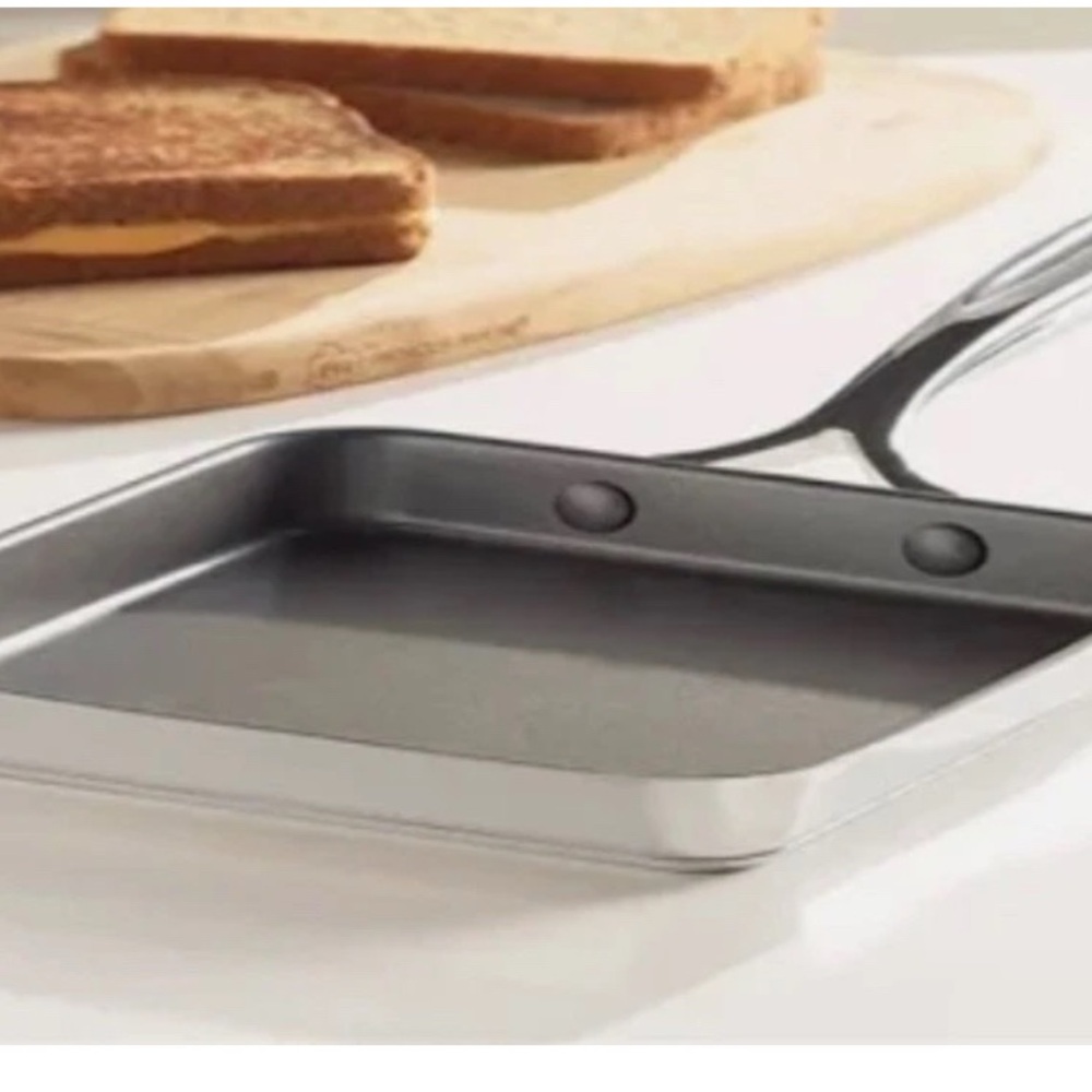 Princess House Silver Square Griddle